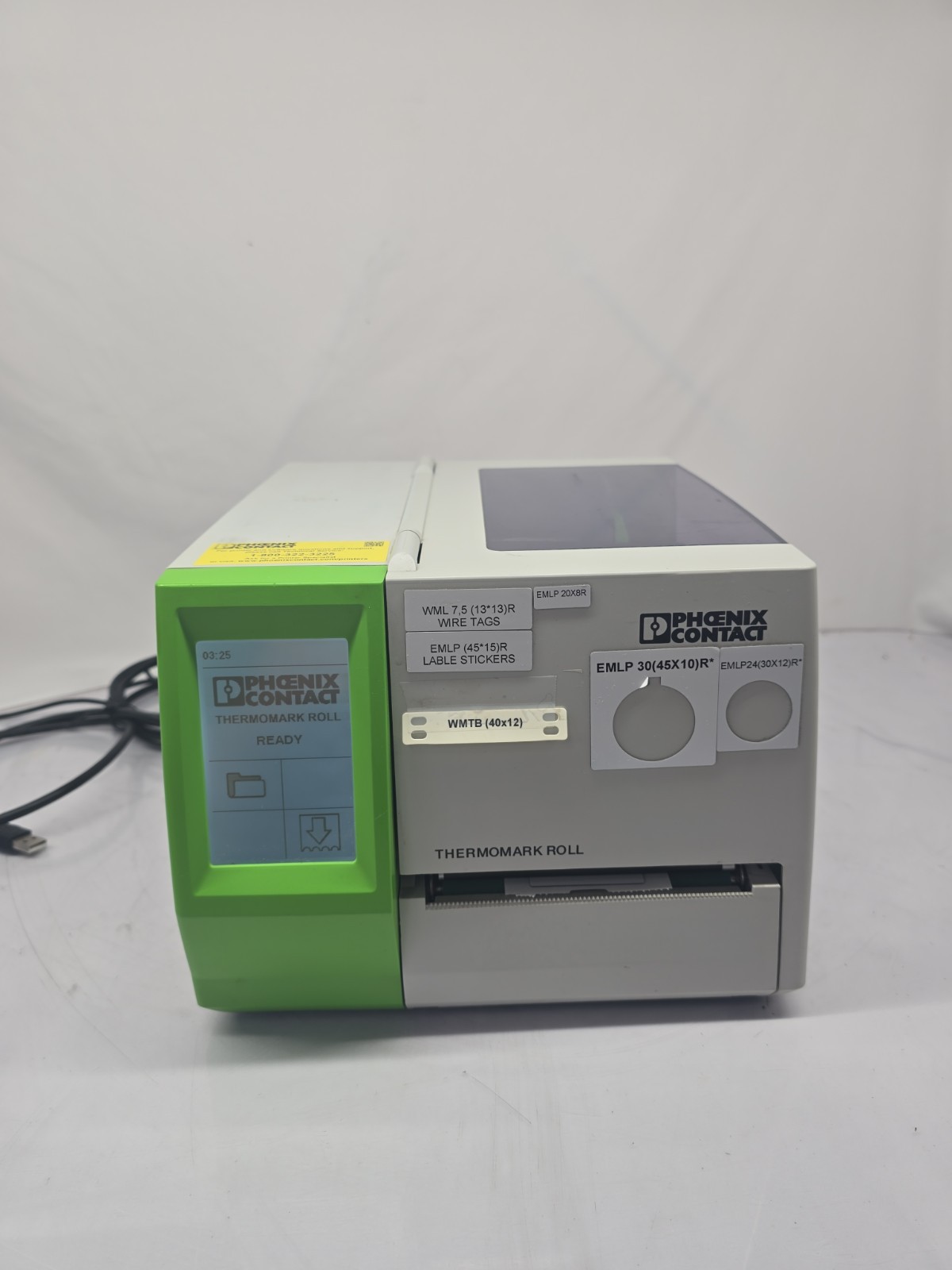 Genuine Phoenix Contact Thermomark Roll P/N: 51 46 477 Thermal Transfer Printer