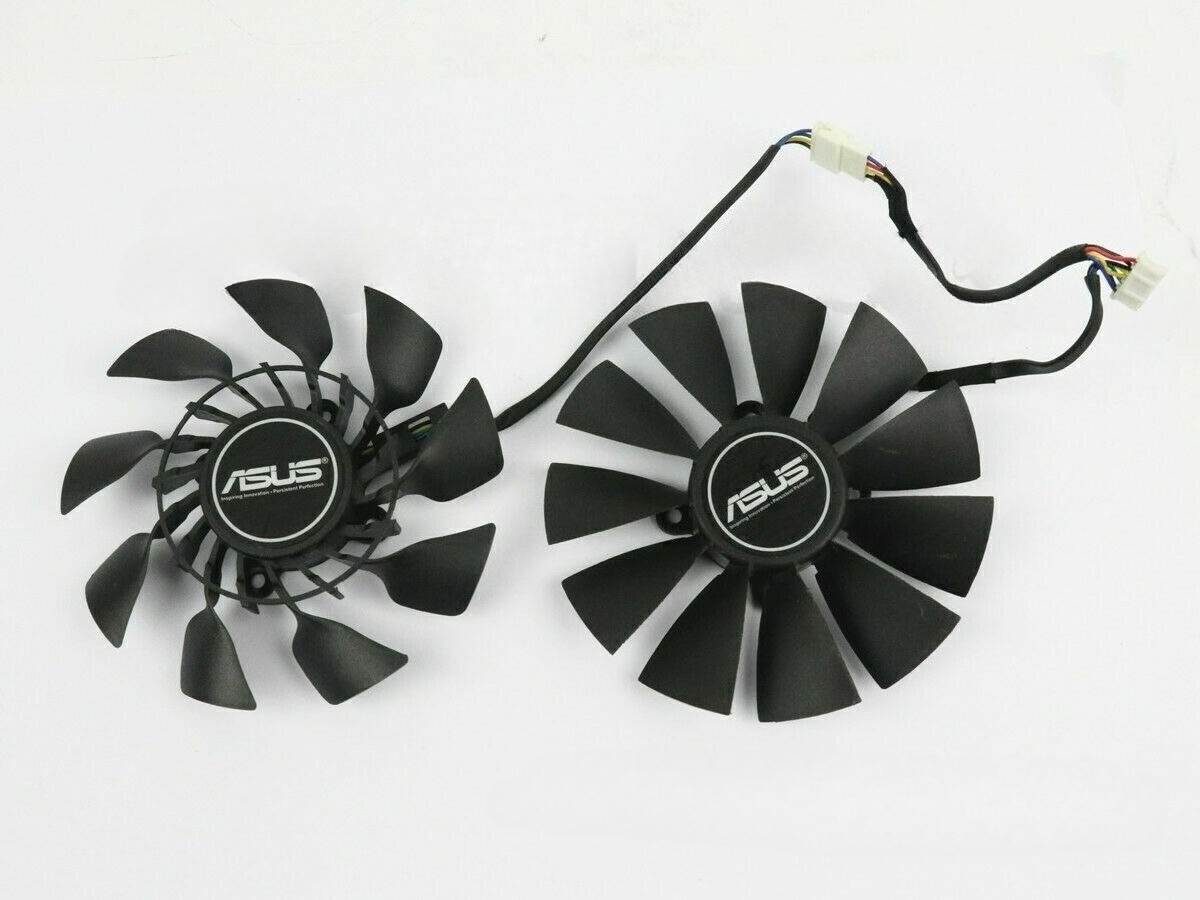 95mm ASUS GTX780 GTX780TI R9 280X 290 290X Dual Fan Replacement T129215SU 5Pin