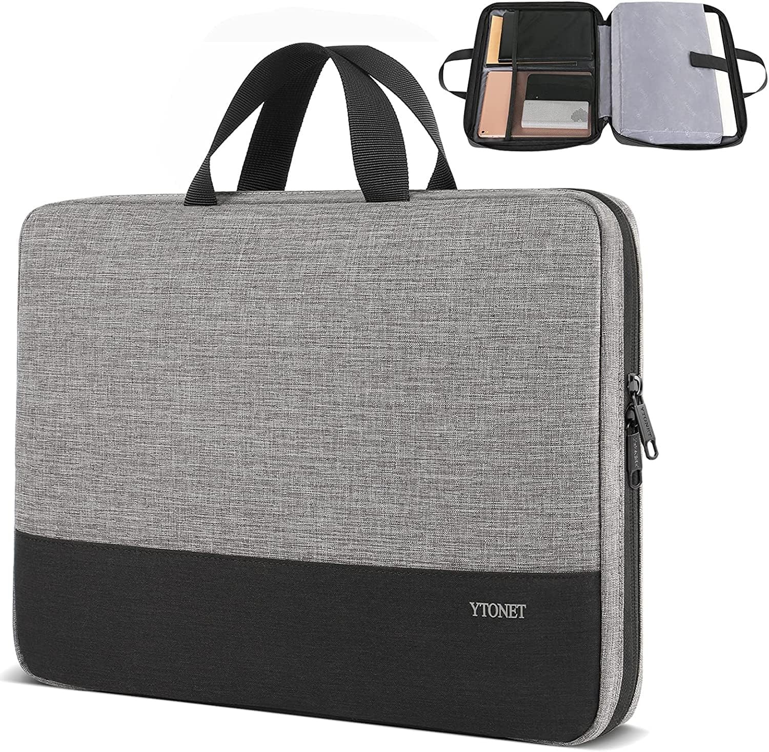 Laptop Sleeve Case 13 13.3 Inch, TSA Slim Laptop Case with Handle for MacBook Ne