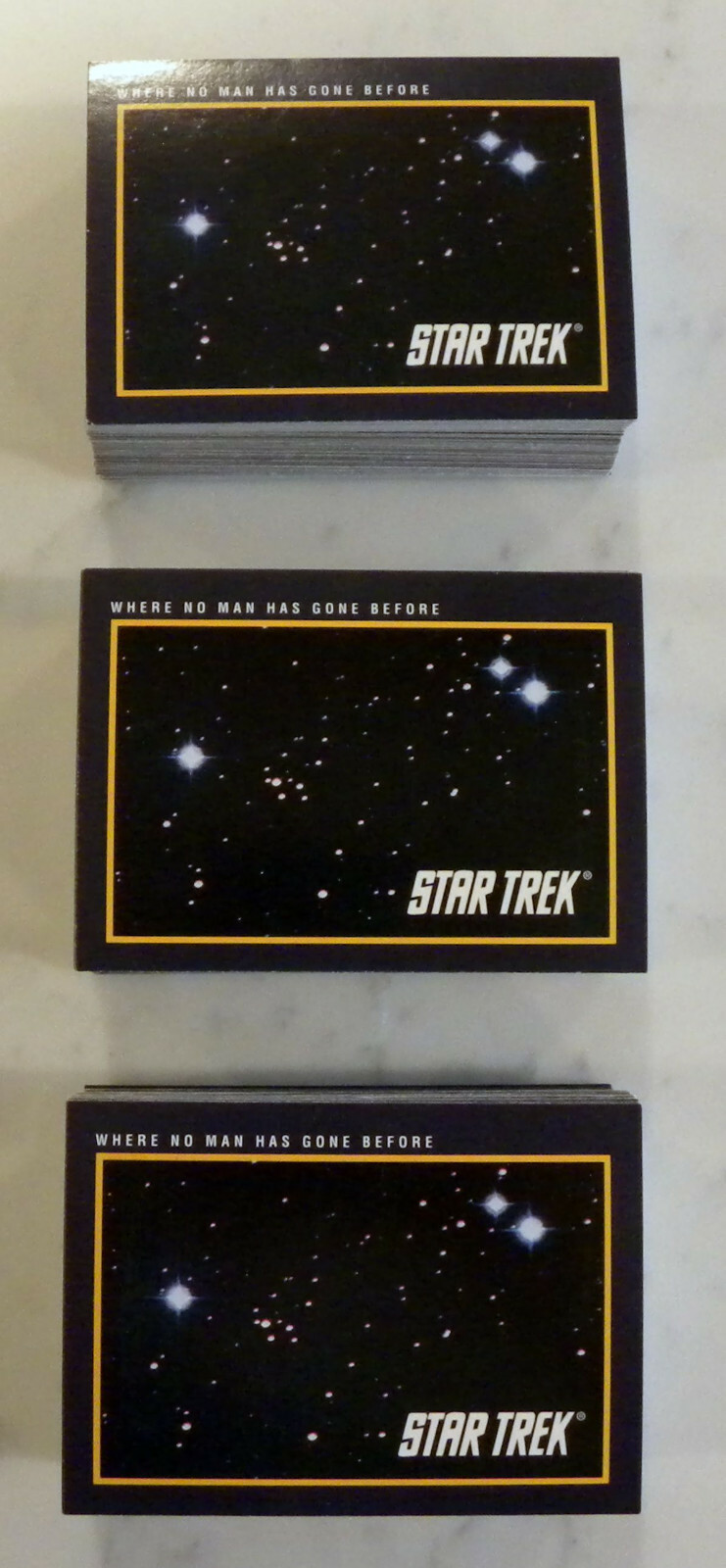 Star Trek 25th Anniversary Trading Cards TOS Series 1 Impel Blue Odd No Set 1991