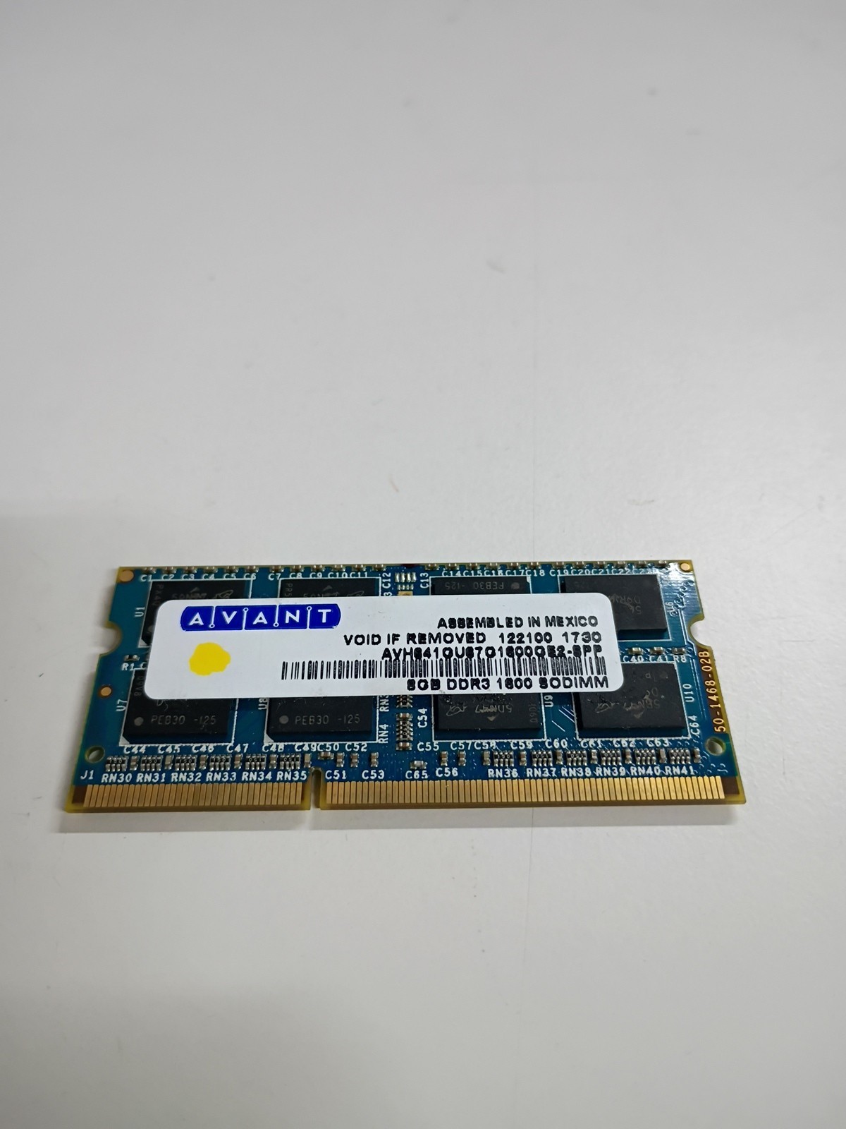 AVANT 8GB DDR3 1600 SO-DIMM RAM