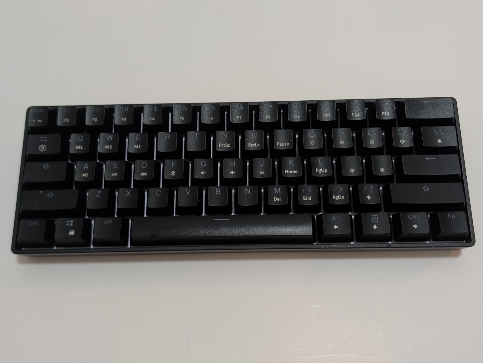 HK Gaming GK61V3 Mechanical 60% Wired RGB Illuminated Keyboard