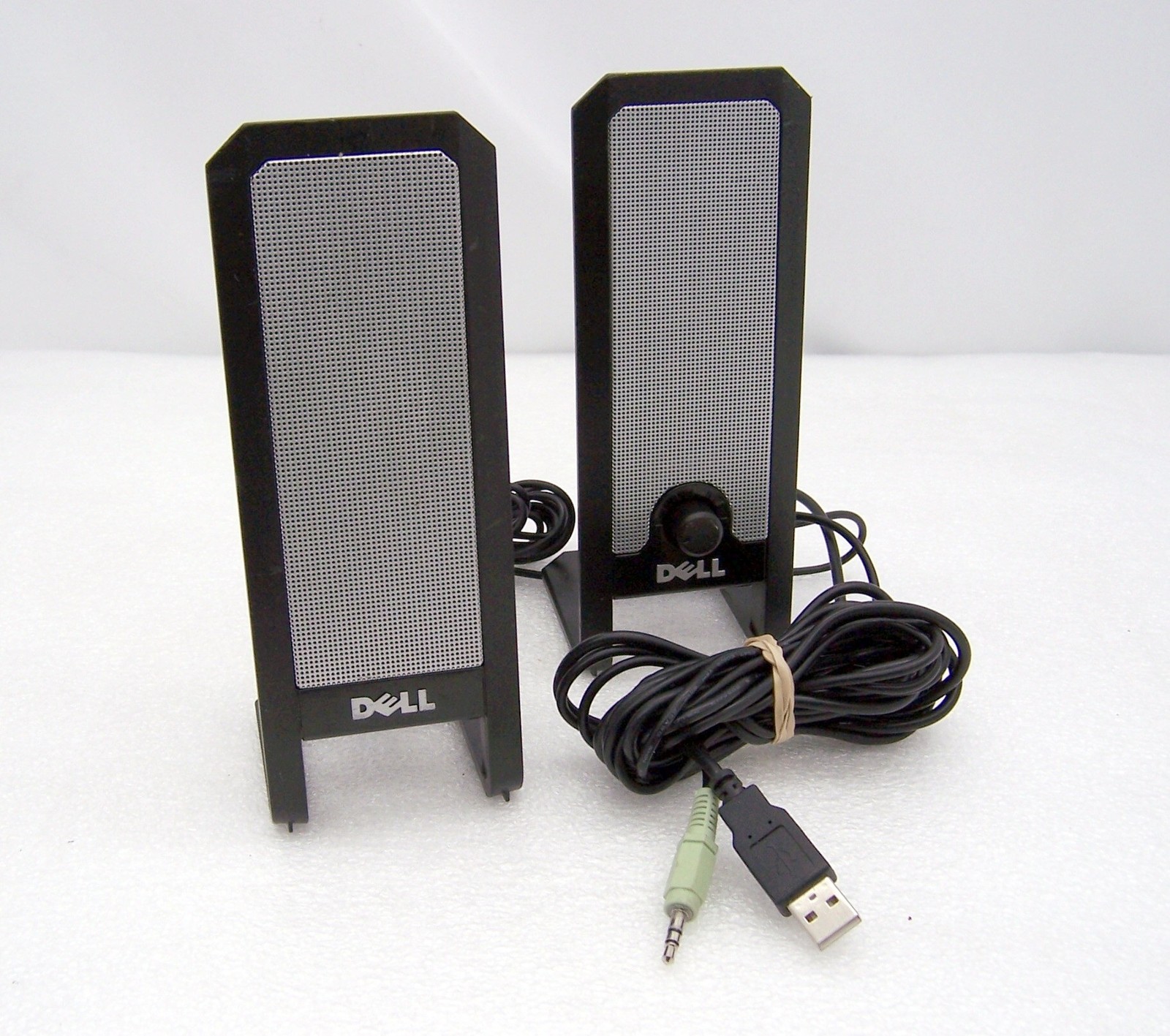 Dell A225 USB Powered Computer Desktop Speaker 3.5mm Jack Tested Working