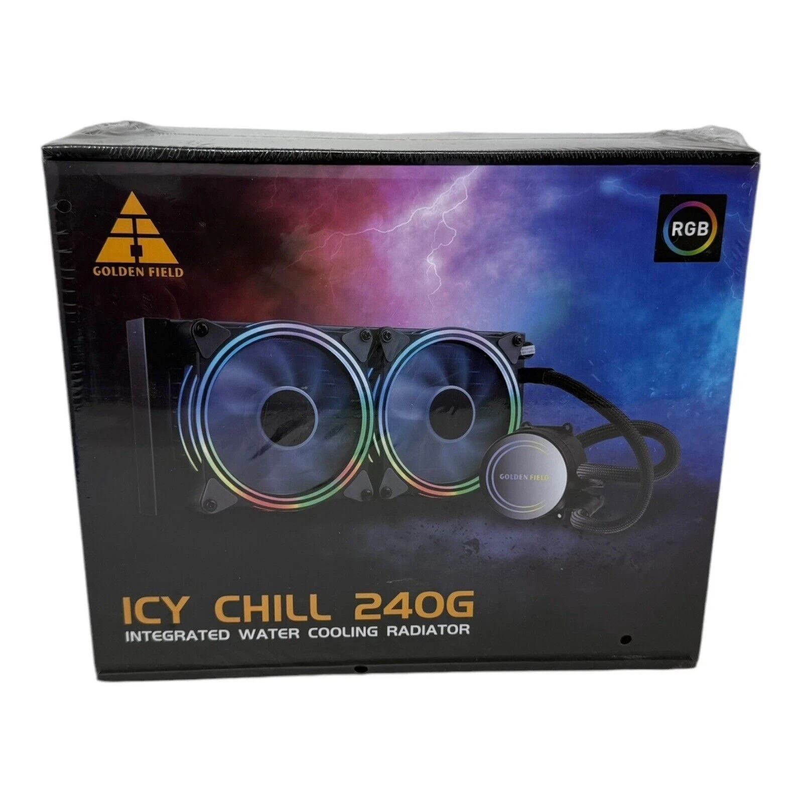 Icy Chill 240G Integrated Water Cooling Radiator-  New Sealed