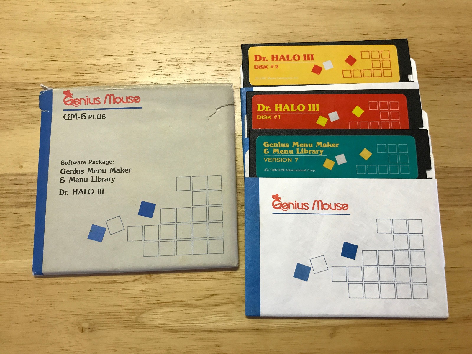 Genius mouse GM-6 Plus Software - Vintage