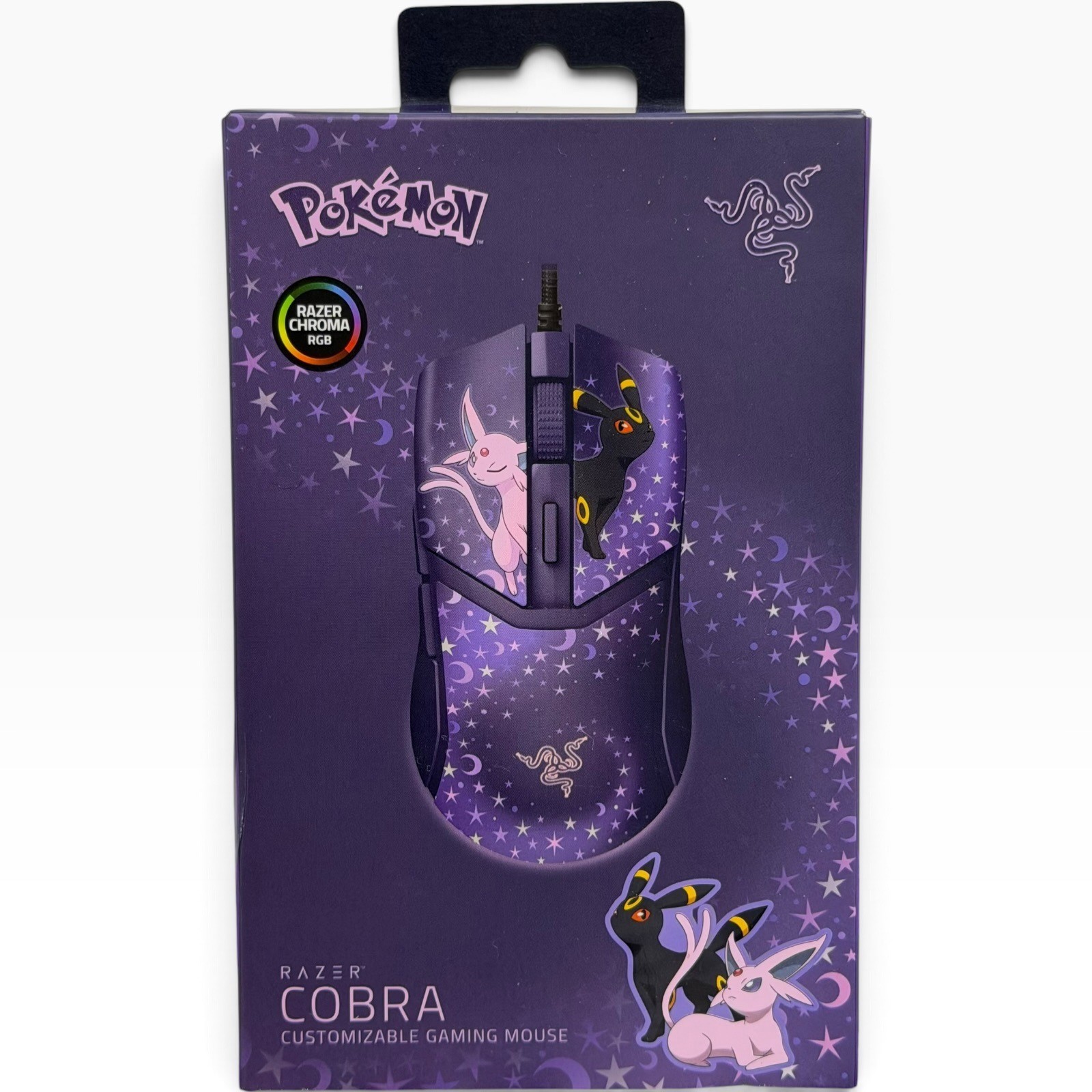 Razer Cobra Pokemon Edition Gaming Mouse Umbreon Espeon Chroma RGB SHIP NOW
