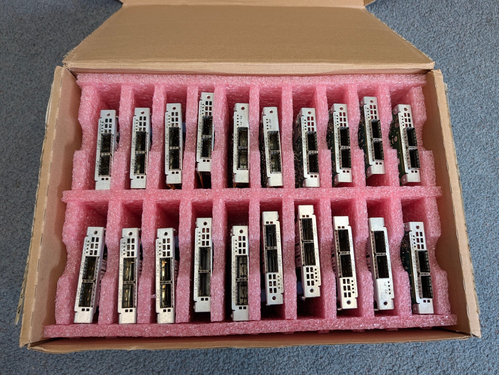 [Lot of 20] 649282-B21 HPE ETHERNET 2 PORT 10/40GB FLOM ADAPTER