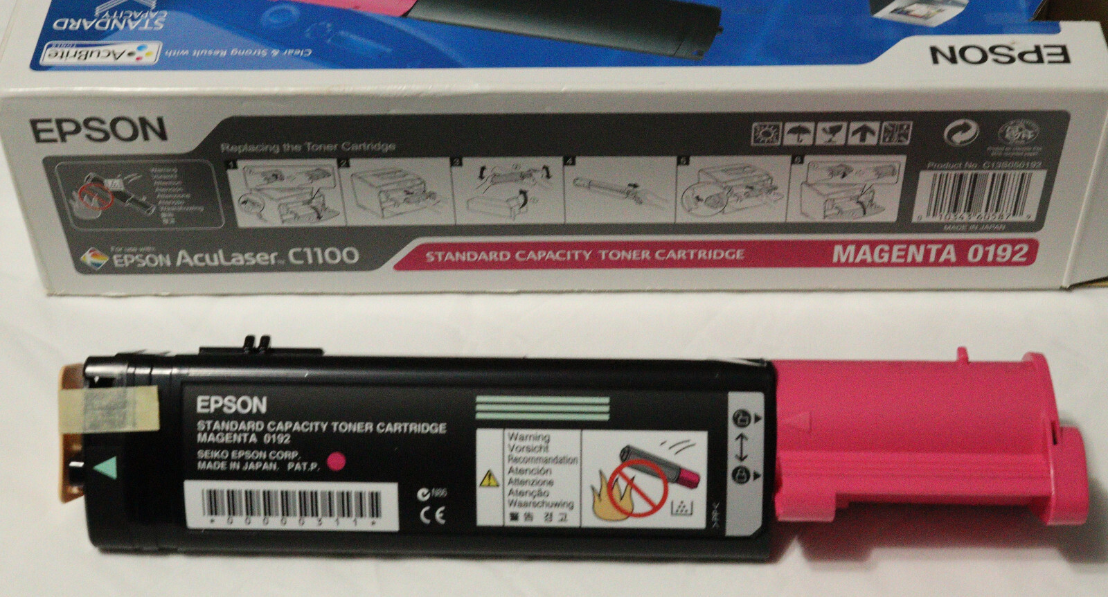 EPSON AcuLaser C1100 / CX11 Series Standard Capacity Toner Magenta