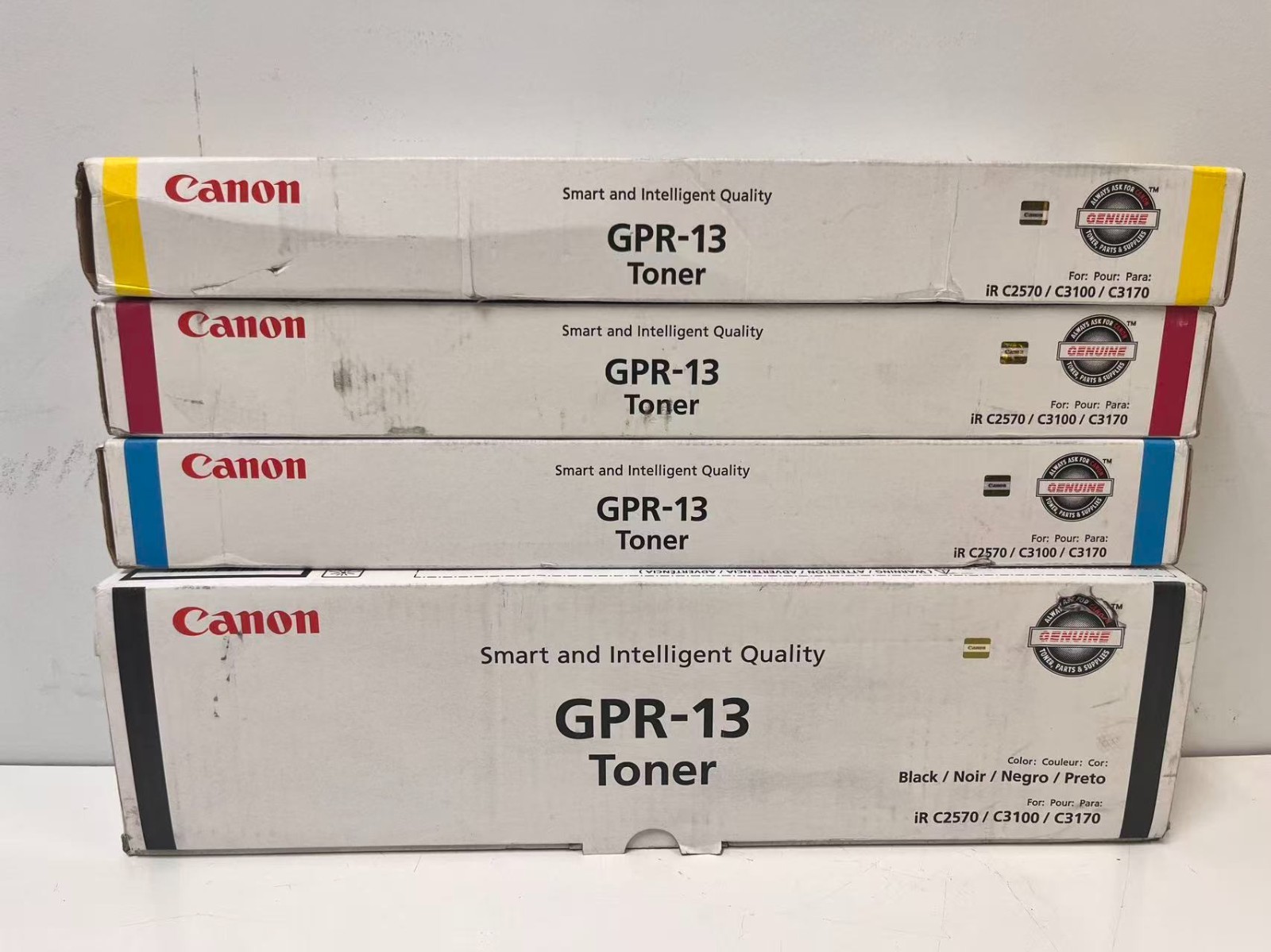 Original CANON GPR13 Toner Cartridge CMYK- OEM 4PACK