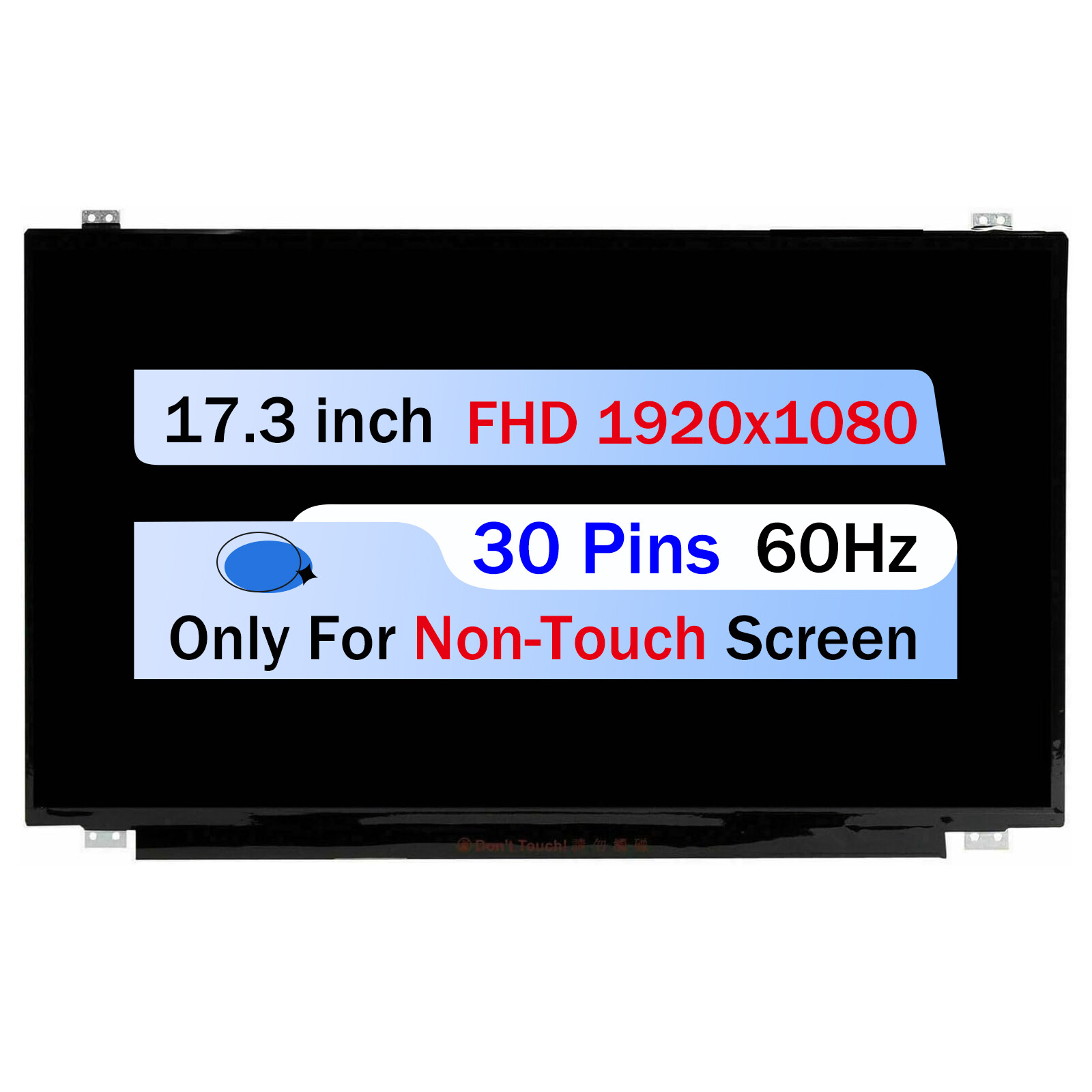 B173HAN01.0 B173HAN01.3 17.3" FHD IPS LED LCD Screen Display Replacement 30 Pin