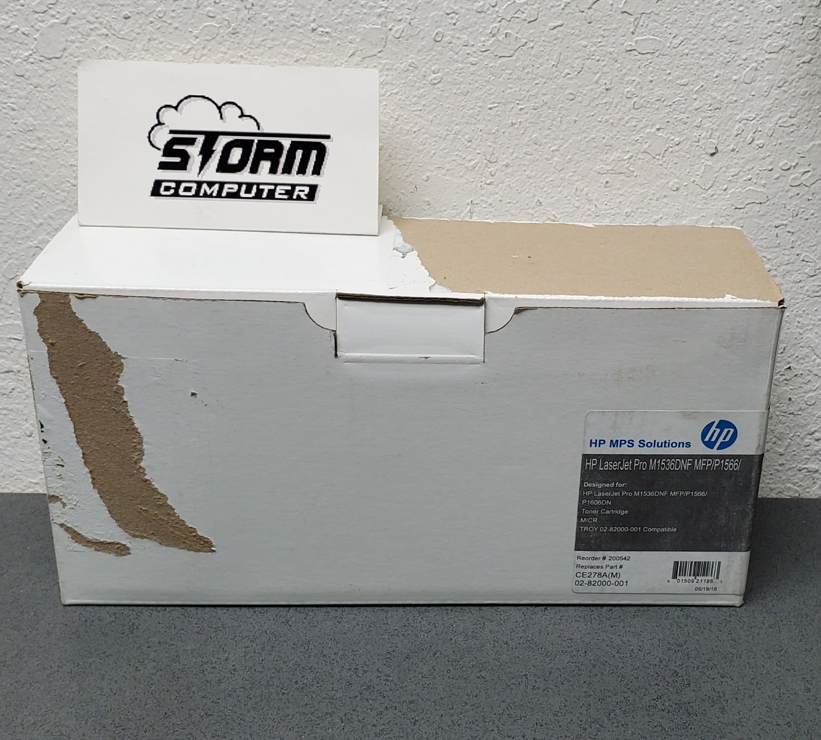 HP MPS Solutions Compatible Toner Cartridge HP LaserJet Pro M1536dnf MICR