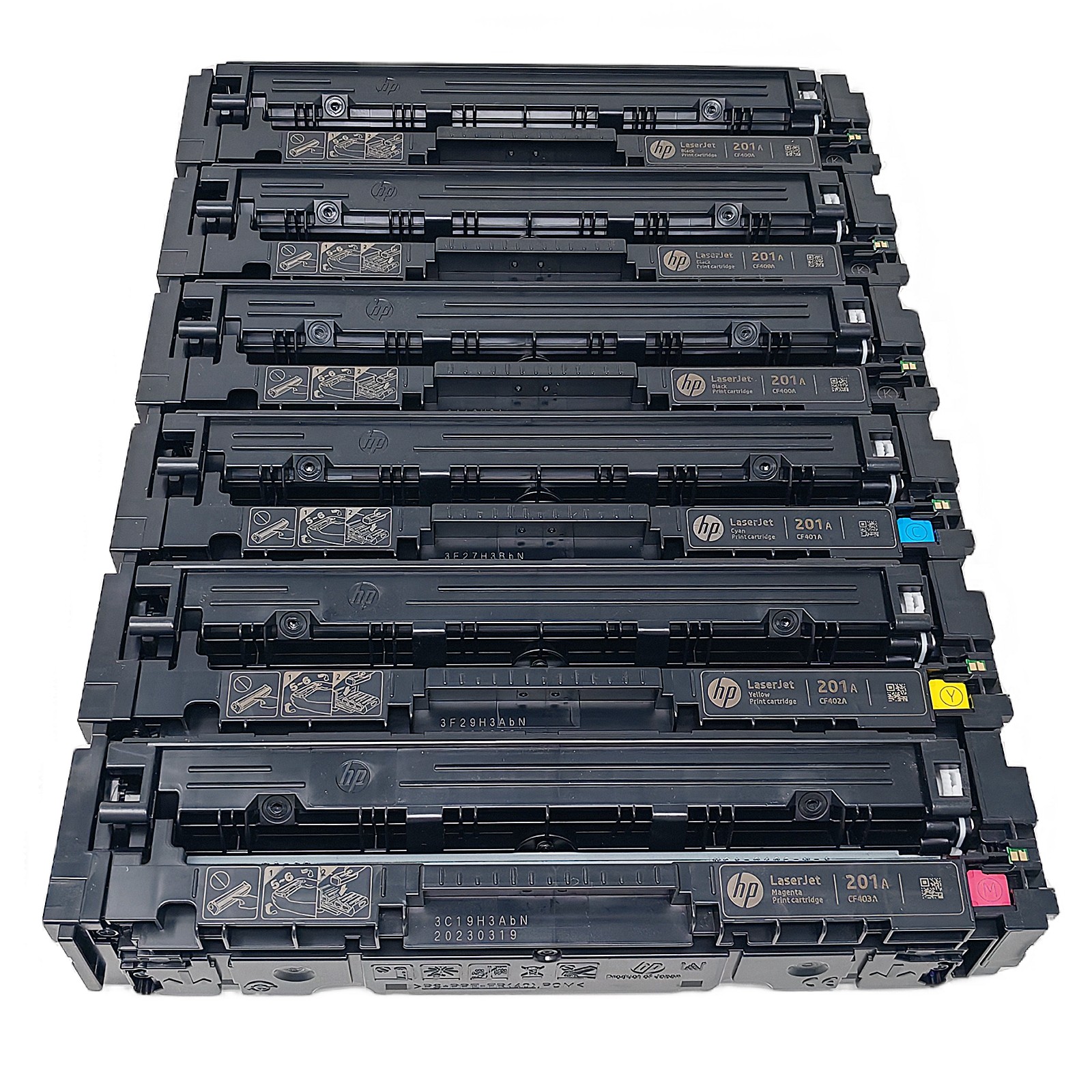 6x Toner For HP 201A CF400-03A Color LaserJet Pro MFP M277dw M277c6 M252dw M274n