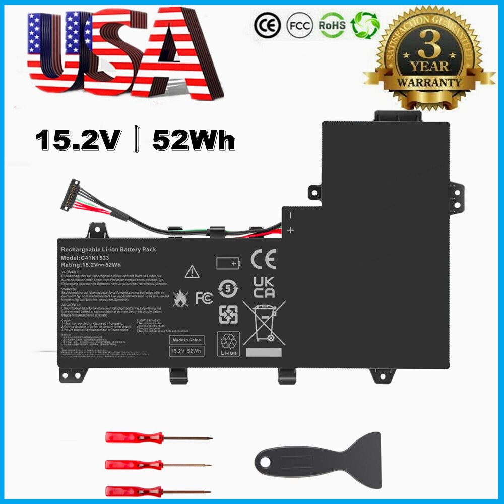 C41N1533 Genuine Battery for Asus Q524U Q534U Q524UQ Q524UQK Q534UX Q534UXK