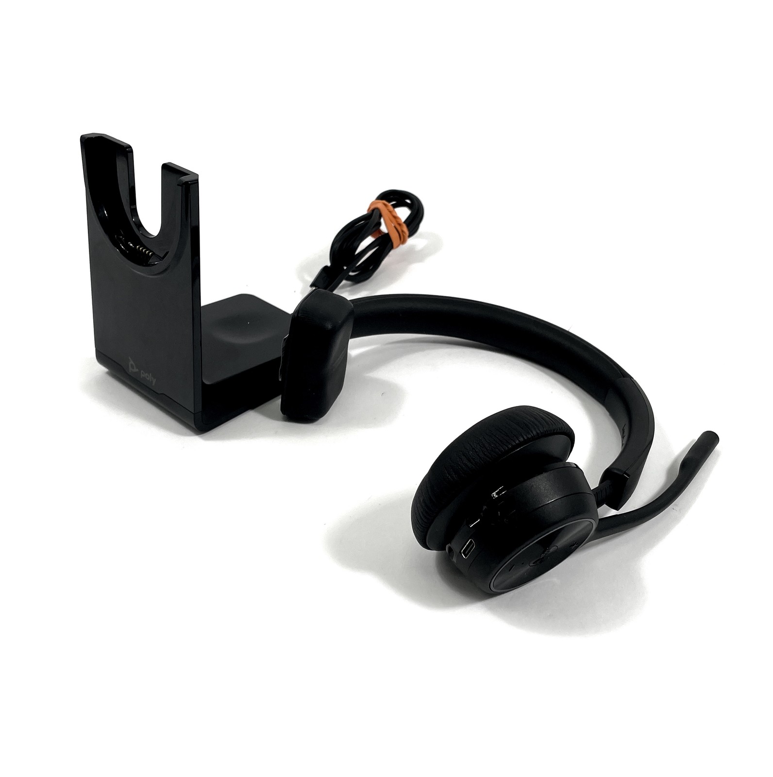 Plantronics Poly Voyager 4310 MS Teams Bluetooth Headset w/ USB-C & Base