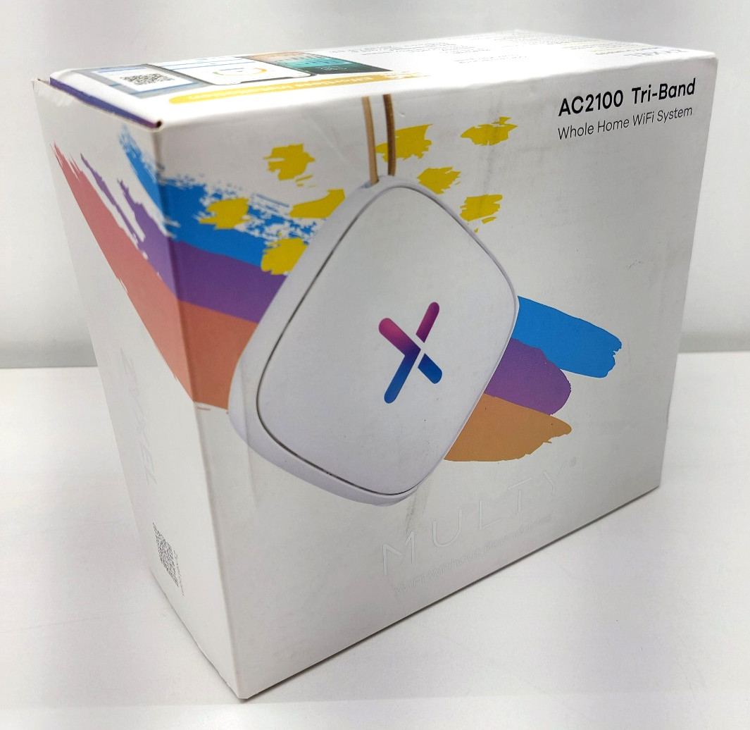 Zyxel Multy U WSR30 AC2100 Tri-Band Whole Home WiFi System 1GBps Ethernet Port