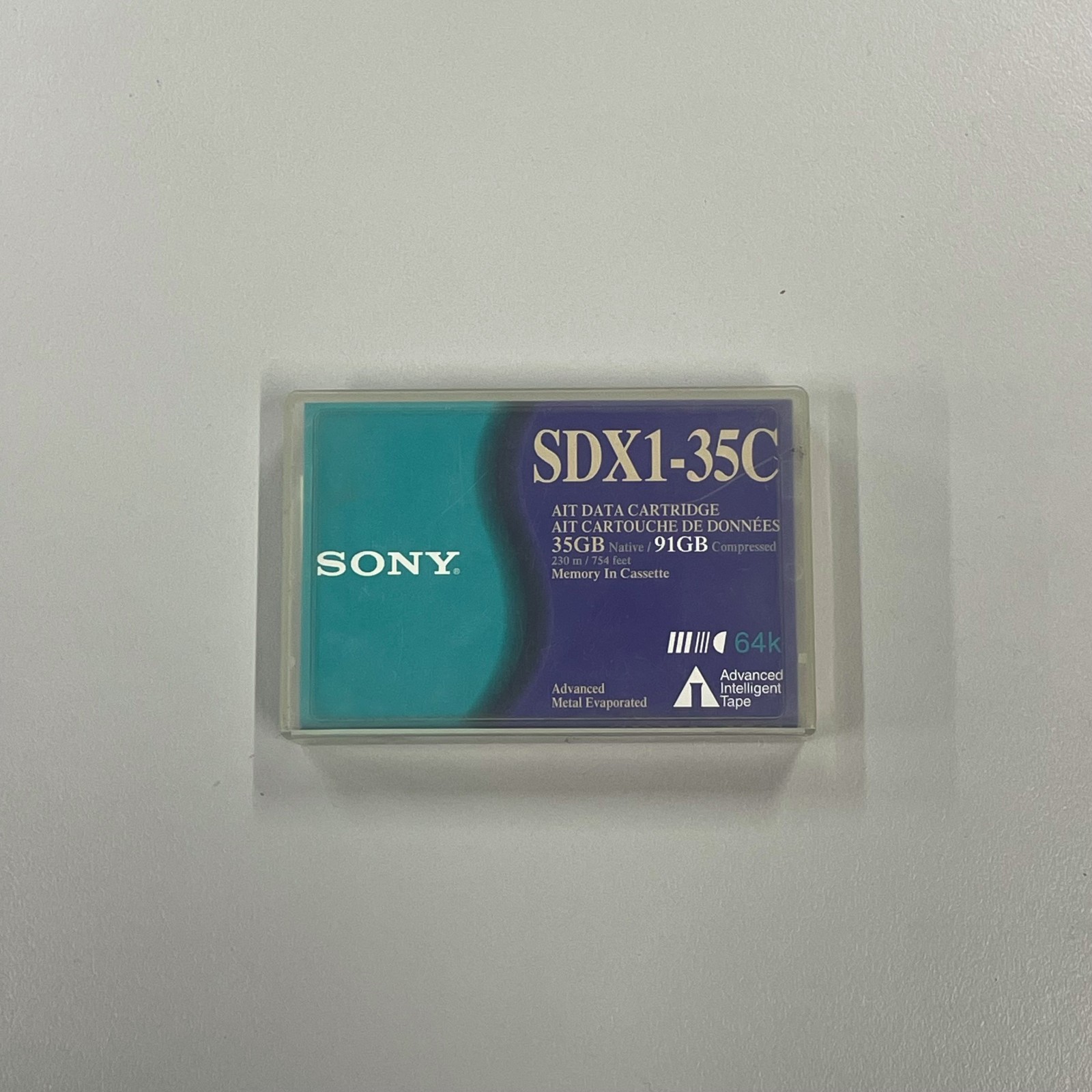 Sony SDX1-35C AIT – 35GB Native, 91GB Compressed Magnetic Tape Cartridge