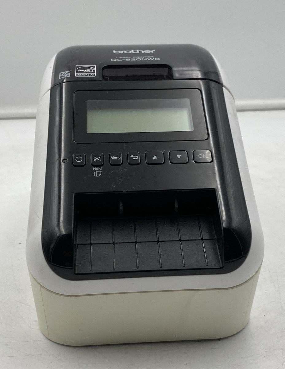 Brother QL-820NWB Wi-Fi Bluetooth USB Thermal Label Printer No AC Adapter