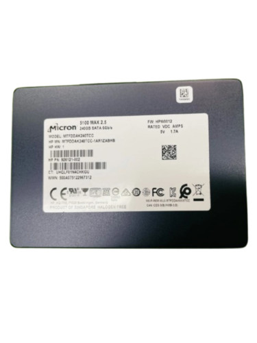 Micron 5100 MAX 240GB 2.5" SATA III MTFDDAK240TCC-1AR1ZABYY MTFDDAK240TCC