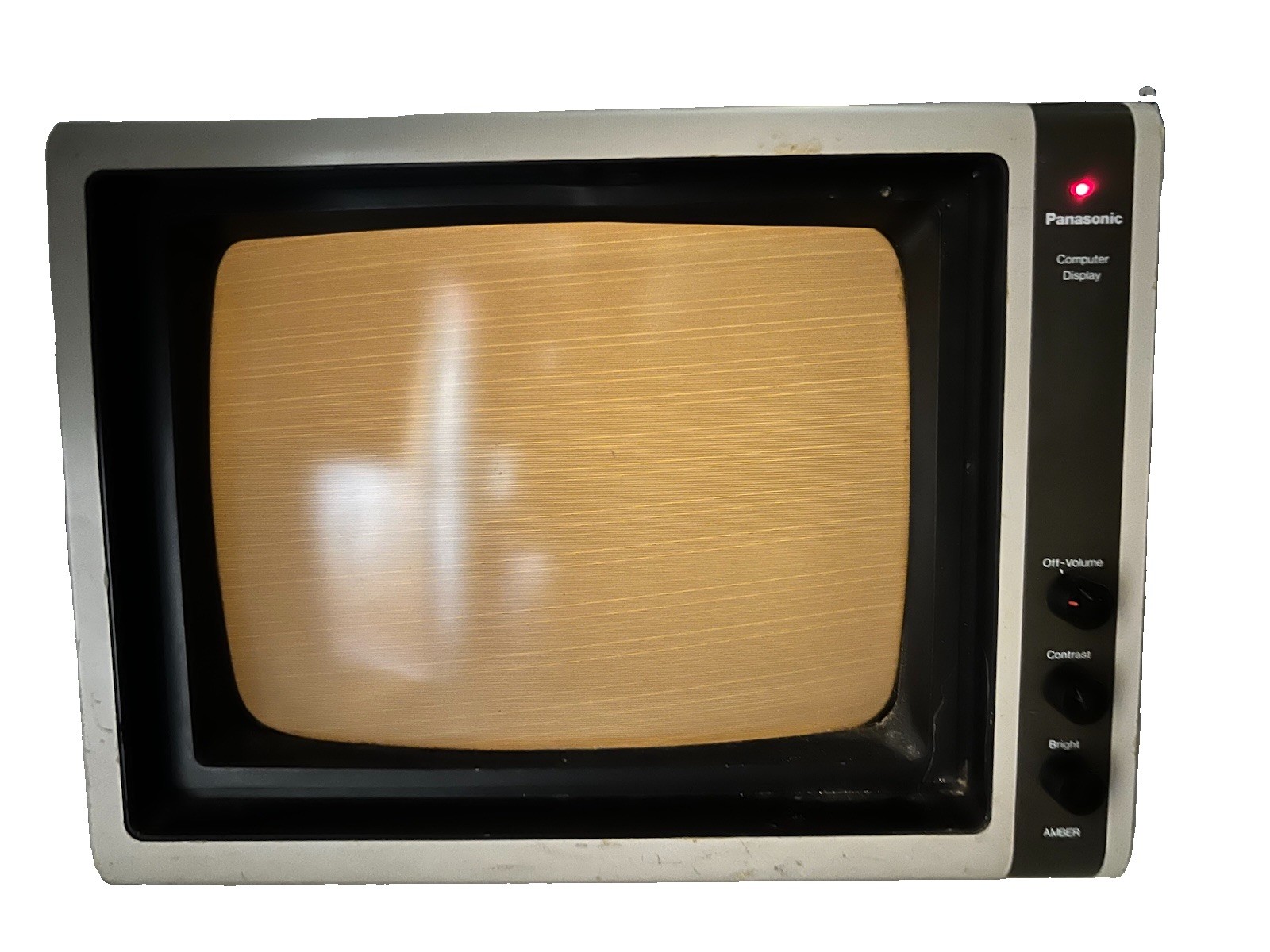 1983 Panasonic TR-120MDPA 12” Computer Display - Japan Made - WORKS
