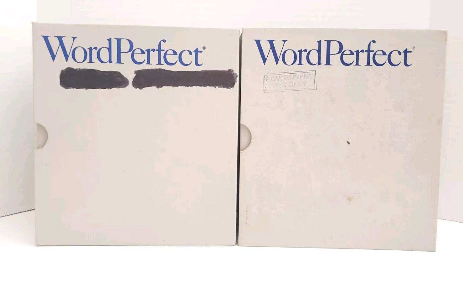 Vintage IBM Word Perfect Manuals Guides Binders 1988-89 No Software Different