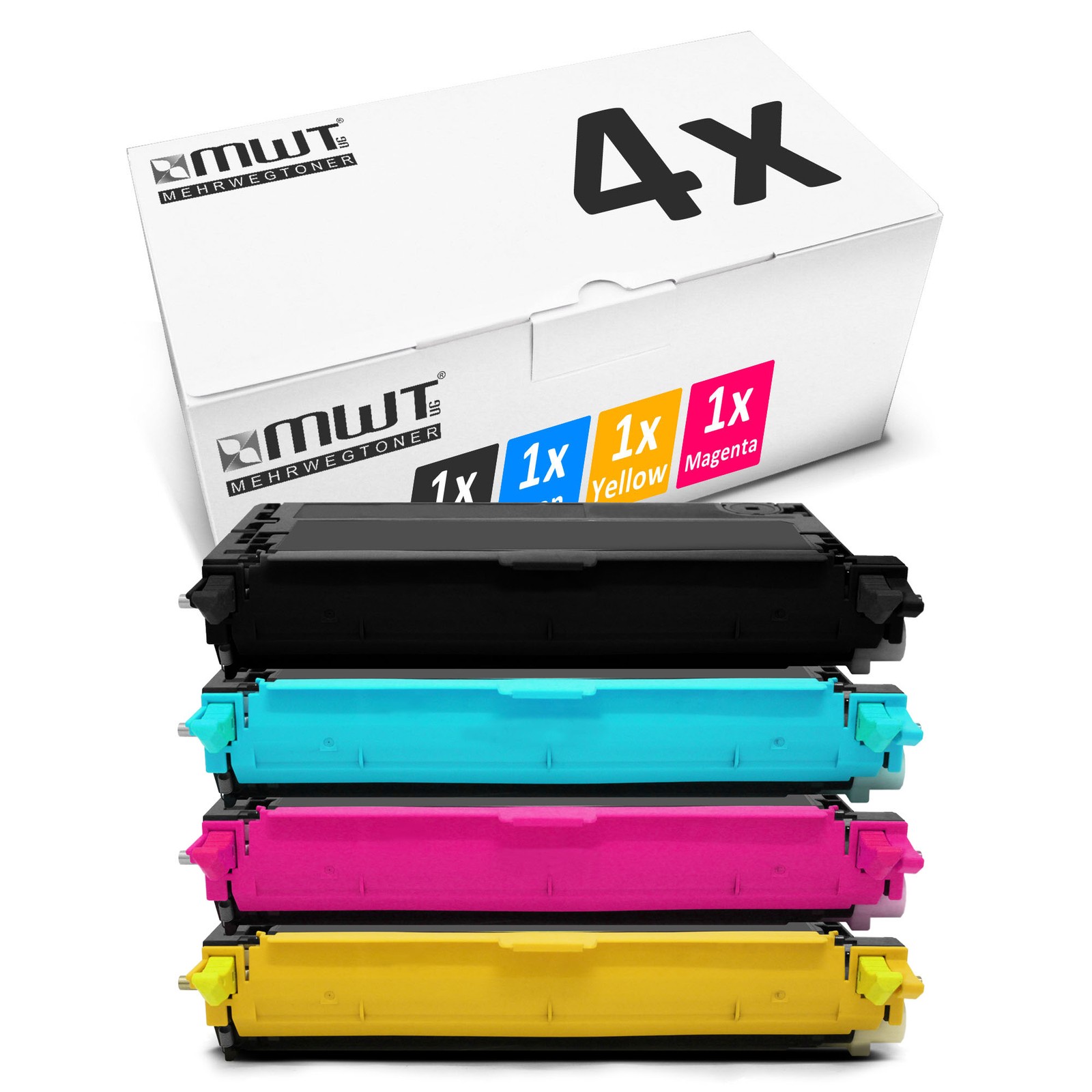 4X Cartridge For Dell 3115-CN 3110-CN