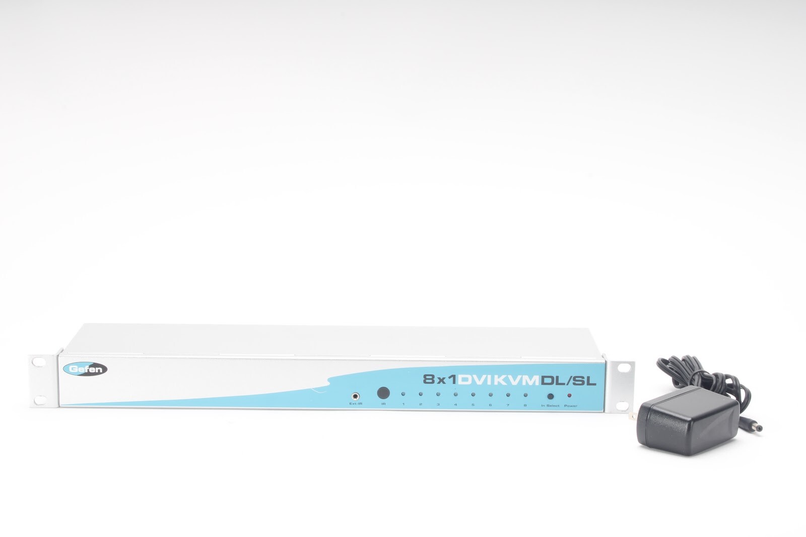 Gefen 8x1 DVIKVM DL/SL Dual Link DVI KVM Switcher With Power Supply