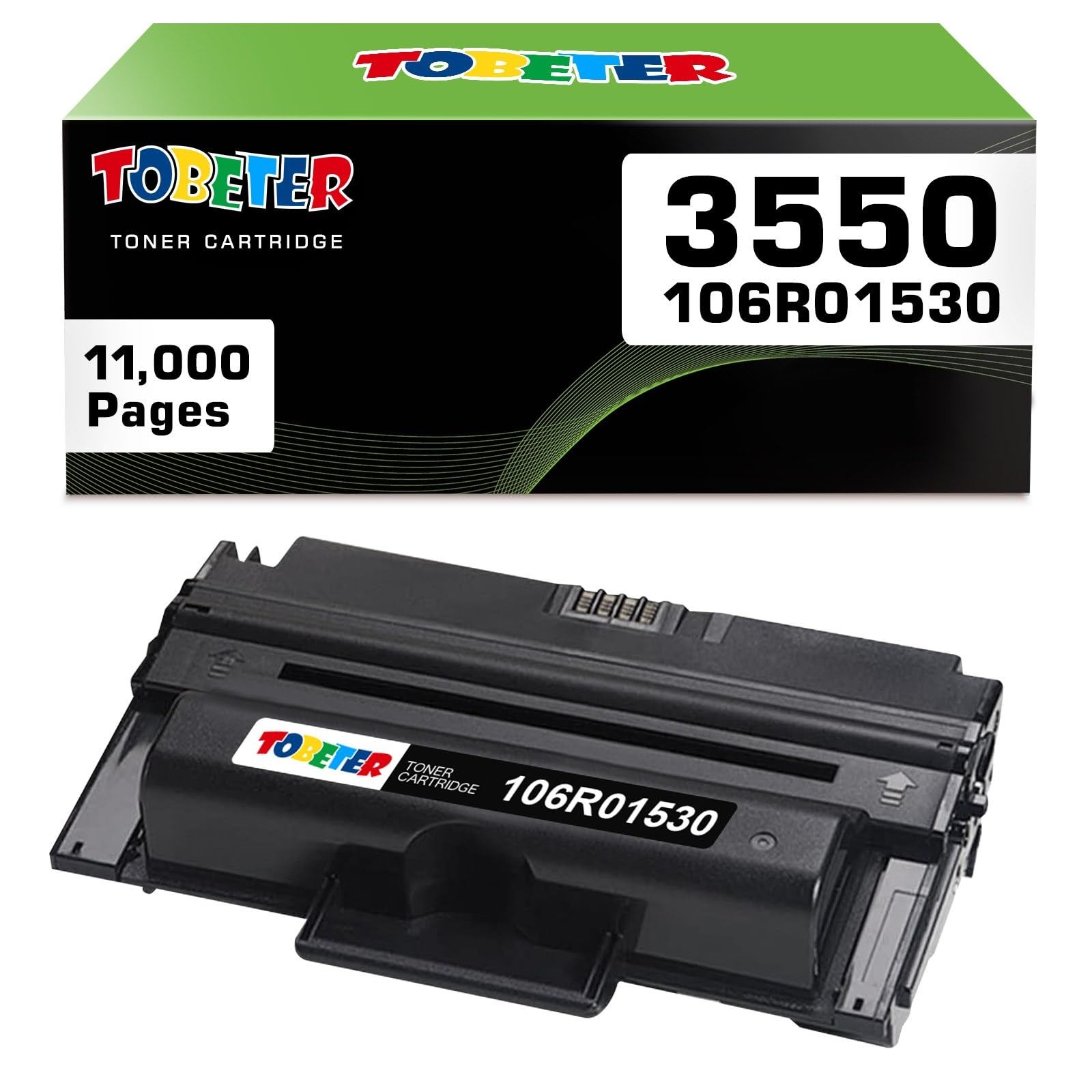 WorkCentre 3550 Toner 11K Replacement for Xerox 3550 Toner 106R01530 for Work...