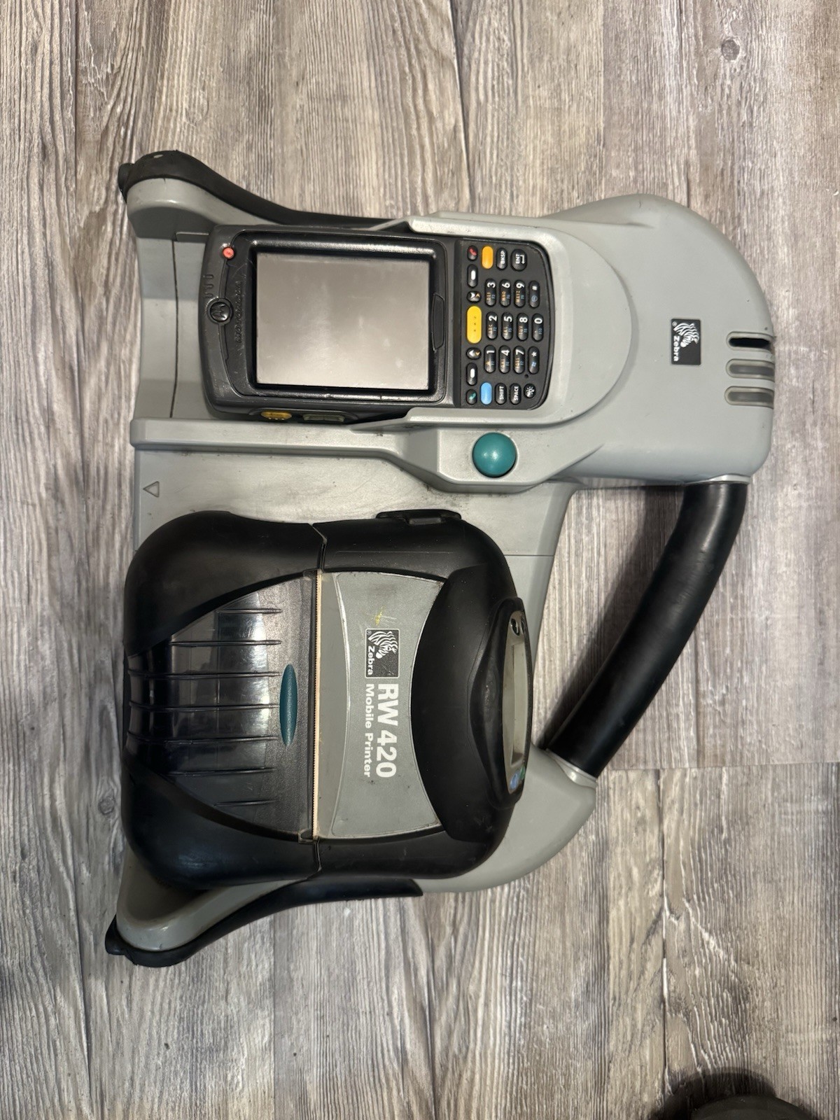 Zebra RW420  + Scanner  + Vehicle Mount