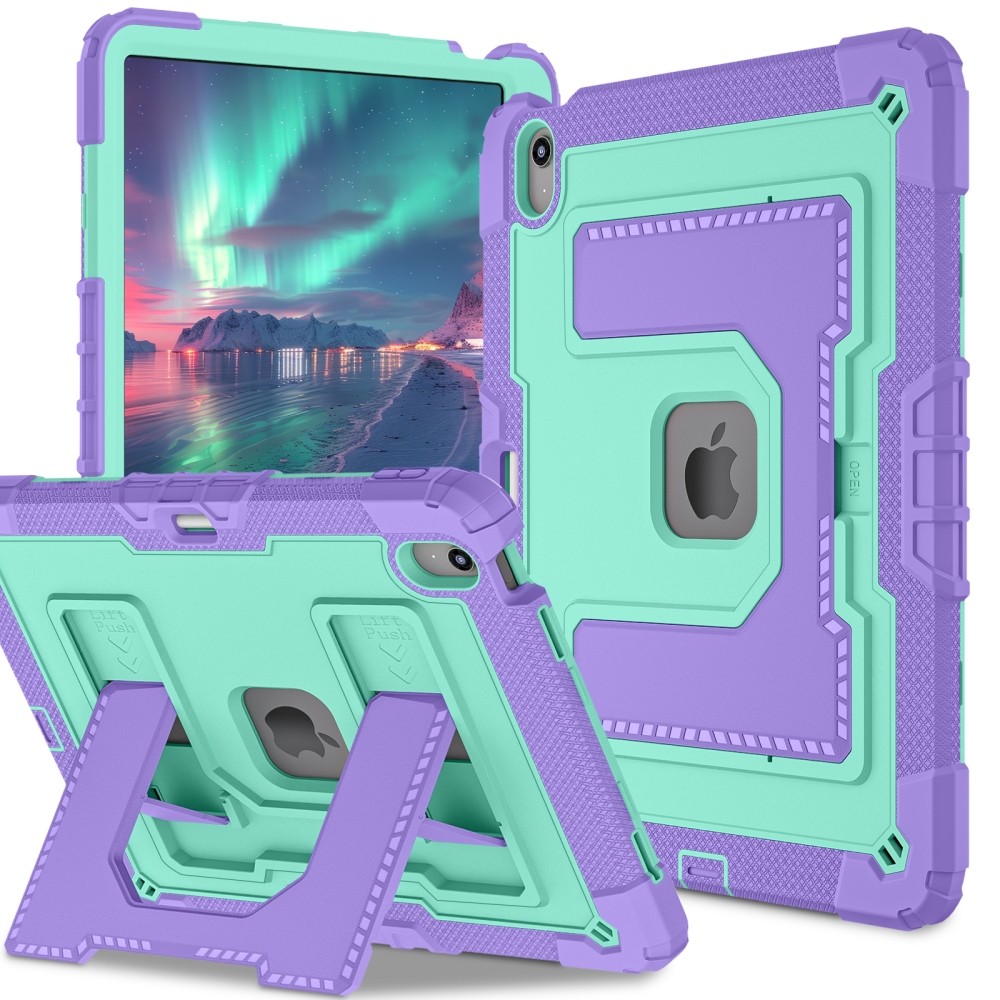 Fr iPad Air 13 M4 M3 M2 2026 2025 Case Kids Heavy Duty Shockproof Stand Cover&