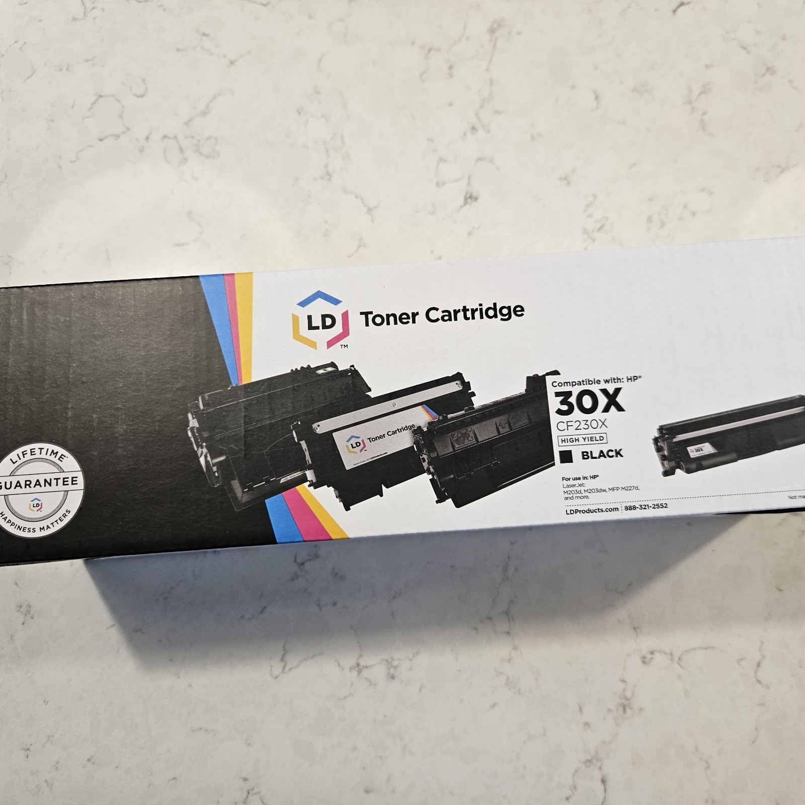 LD Toner Cartridge Ink Black New HP 30X CF23X High Yield