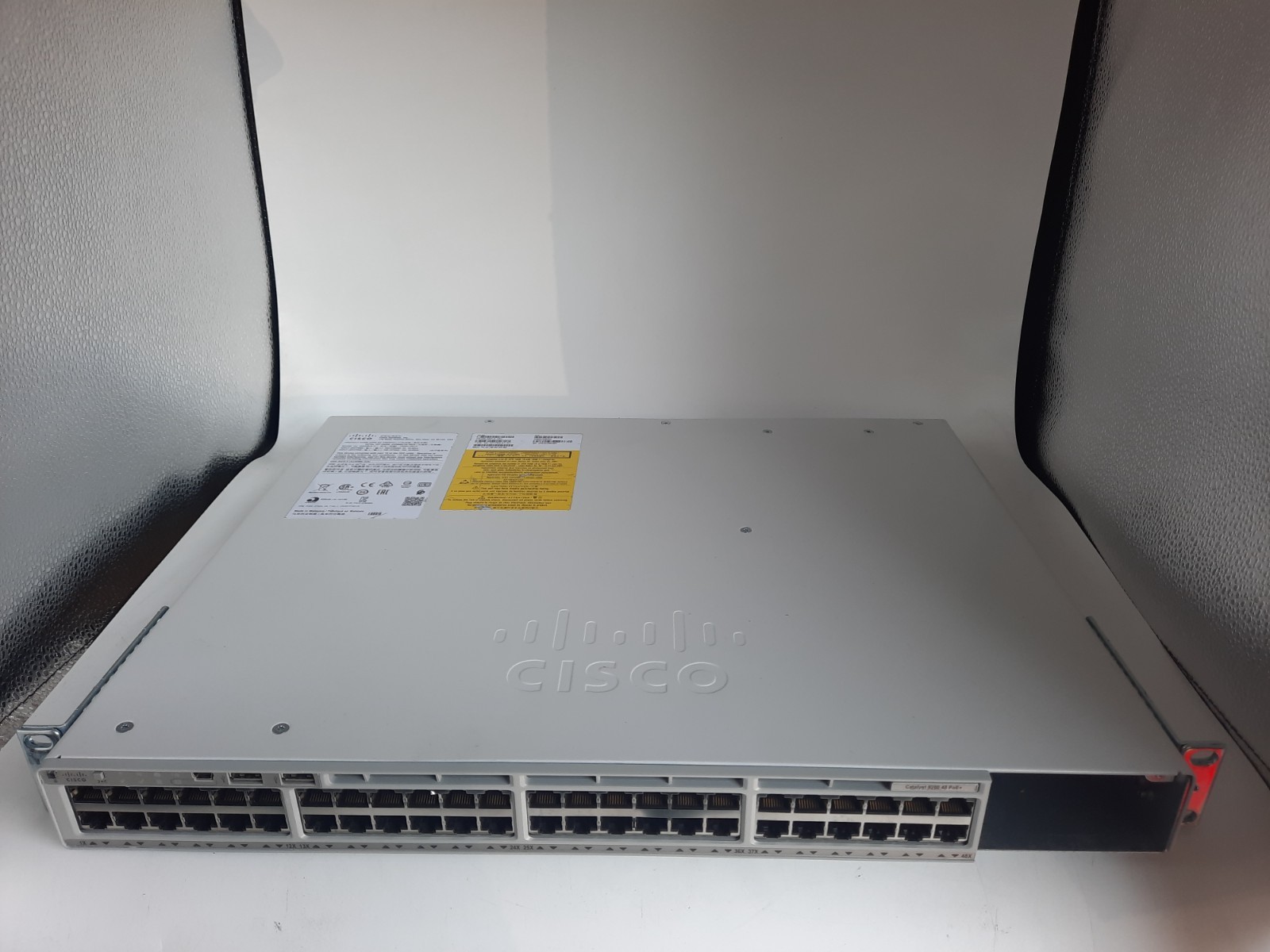 Cisco C9200-48P-A 48-Port Gigabit Ethernet No Power Supply Included Refurbished