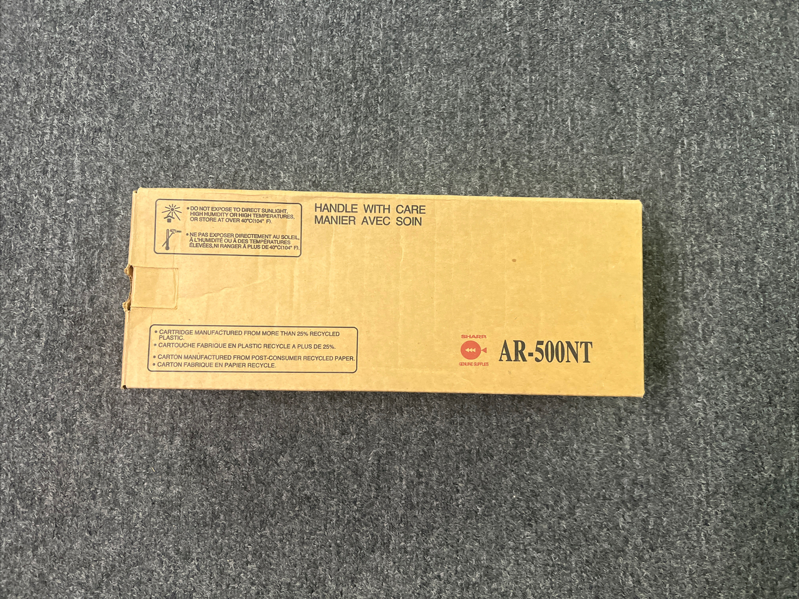Genuine Sharp AR-500NT Toner New Sealed OEM Original