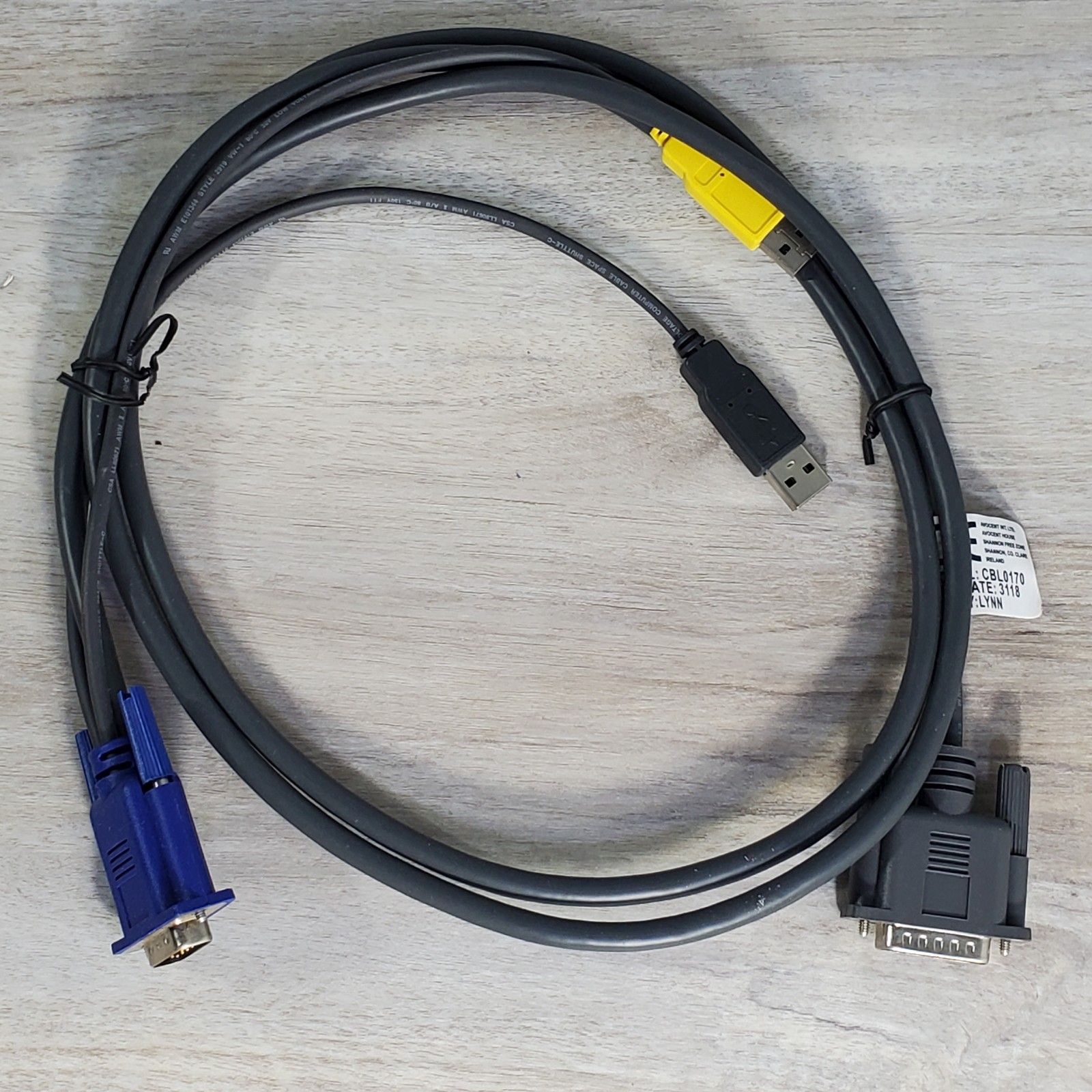  Vertiv | Avocent CBL0170 VGA/USB KVM Computer Cable
