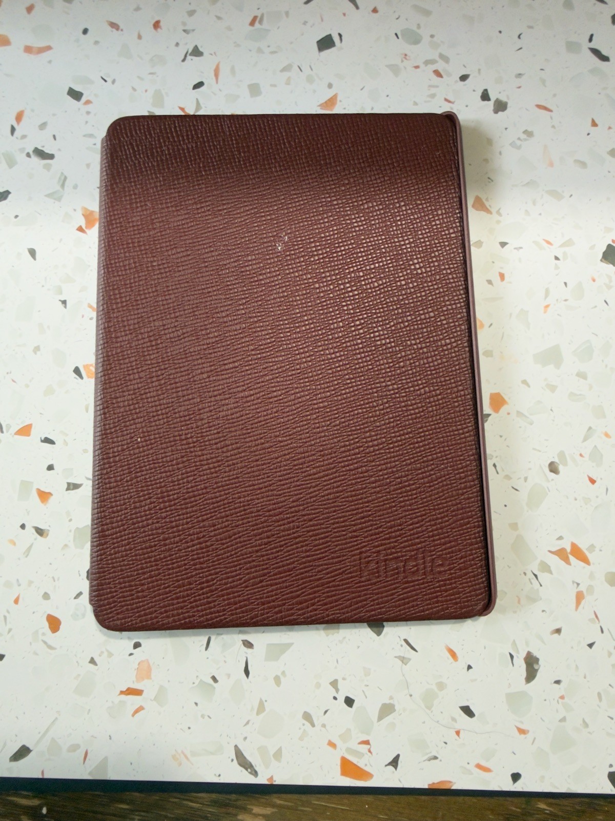 Amazon Kindle Paperwhite Genuine Leather Cover Merlot Wine 11th Gen 6.8 in Case