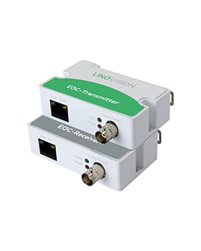 PoE over Coax Converter for  Ethernet over Coax Cable