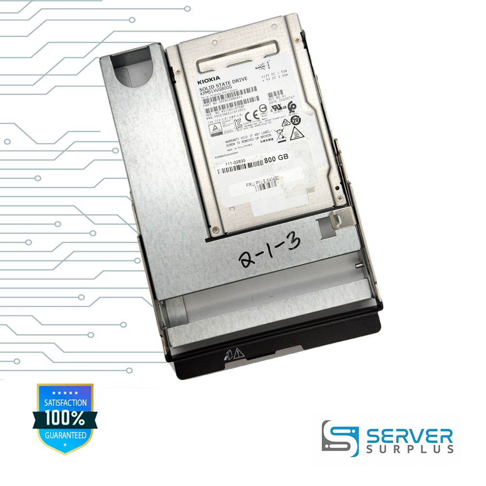 Kioxia KPM51VUG800G 800GB SAS 12Gb/s 2.5 in Enterprise SSD | SDFBC06NKA01