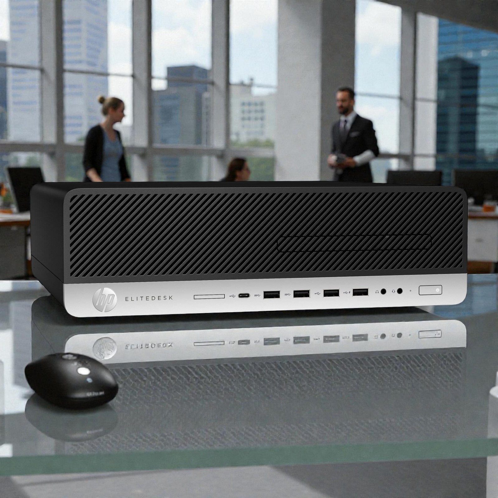HP EliteDesk Intel 6-Core i5 32GB RAM 1TB (2x 512GB NVMe) WiFi HDMI Windows 11
