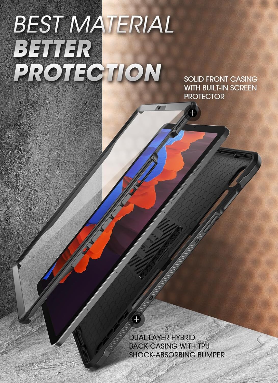 SUPCASE UBPro For Samsung Galaxy Tab S9 11.0" Case Heavy Duty Cover S Pen Holder