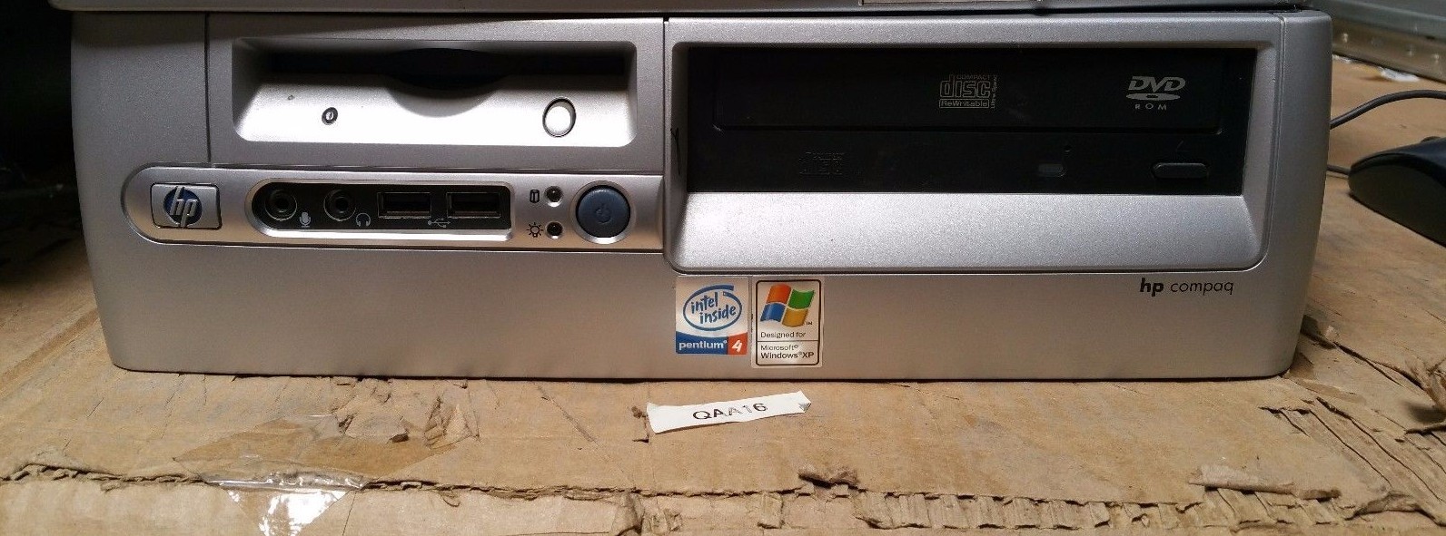 Used HP Compaq D530 SFF PC  Pentium 4 2.66Ghz, 1.0GB RAM, 40 GB HDD, Win XP pro