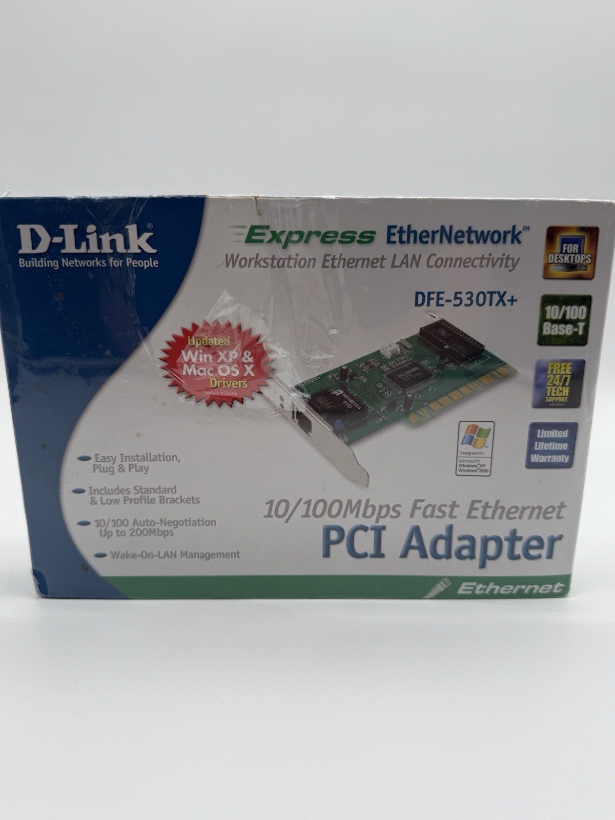 D-Link PCI 10/100 Fast Ethernet Desktop Adapter