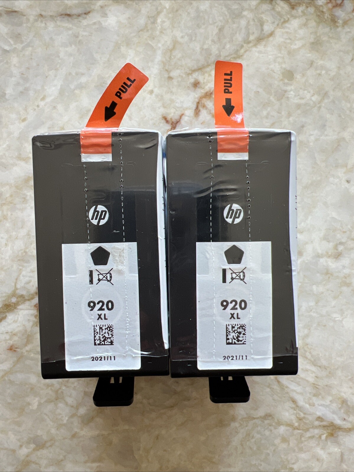 Genuine HP 920XL Ink Cartridge Black New Exp 11/2021
