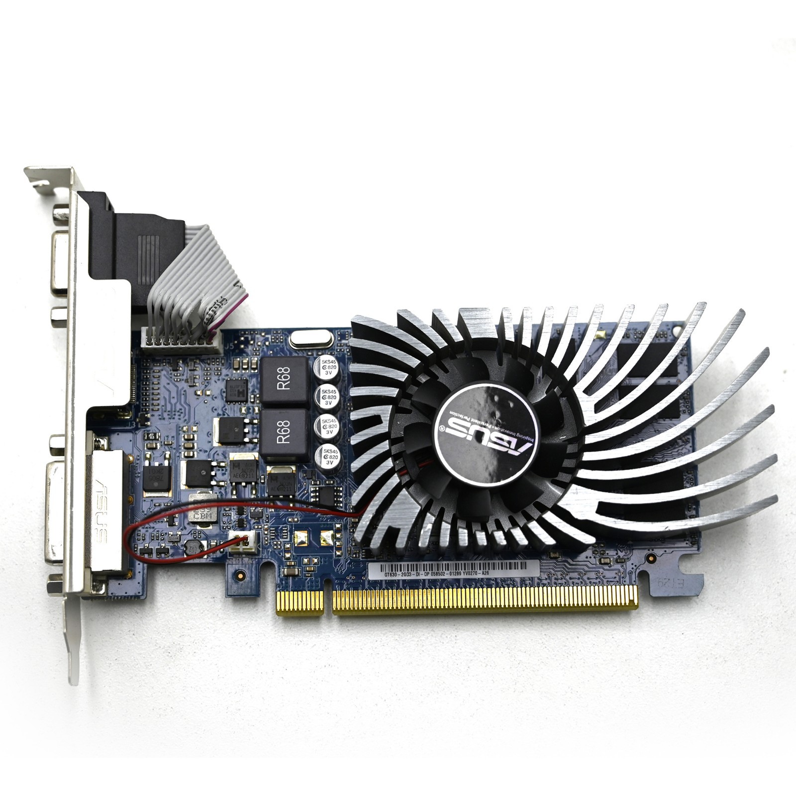 ASUS GT630 2GB-2GD3-DI-DP 058502-01289 YV0270-A26 VG1 Graphics Card 5KS45 820 3V