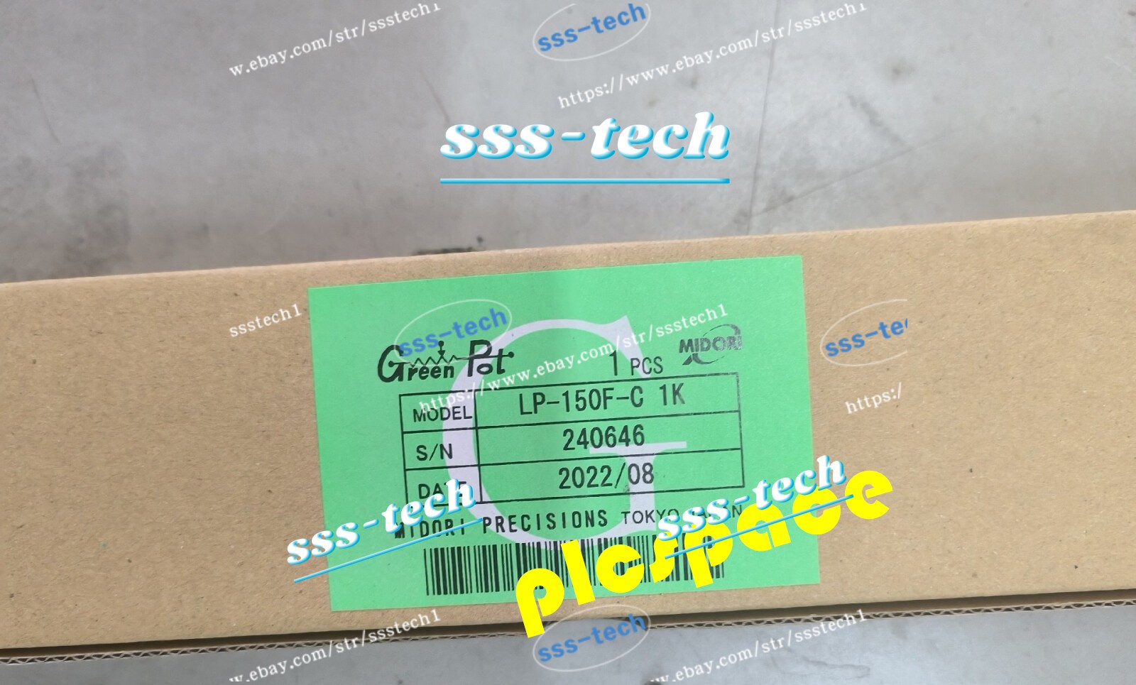 1PC LP-150F-C 1K brand new green meter Via DHL or FedEX