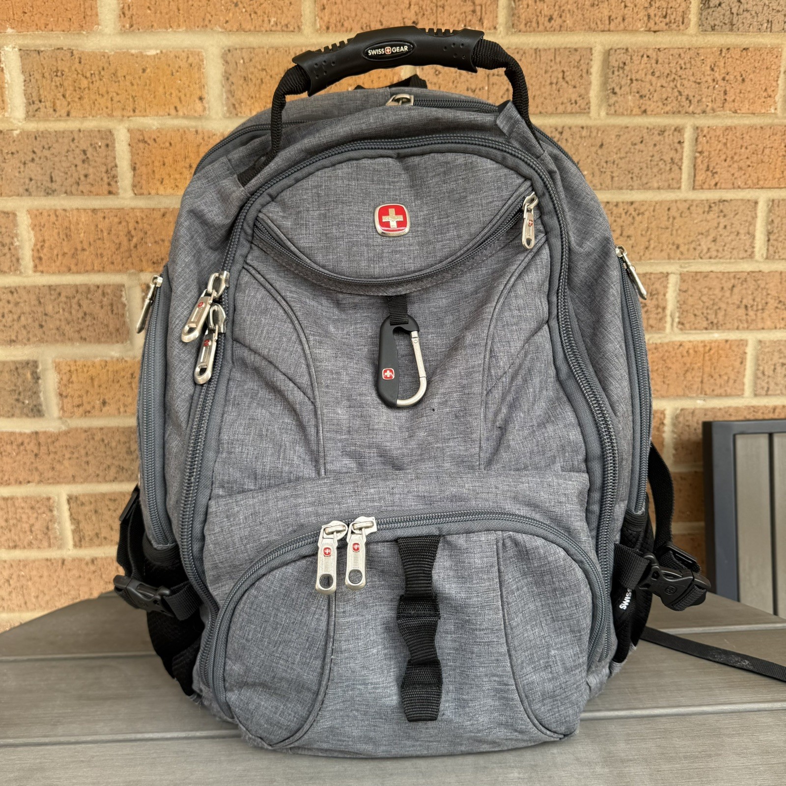 Swiss Gear Backpack Black High Quality Laptop Bag Computer Bag READ DESCRIPTION*