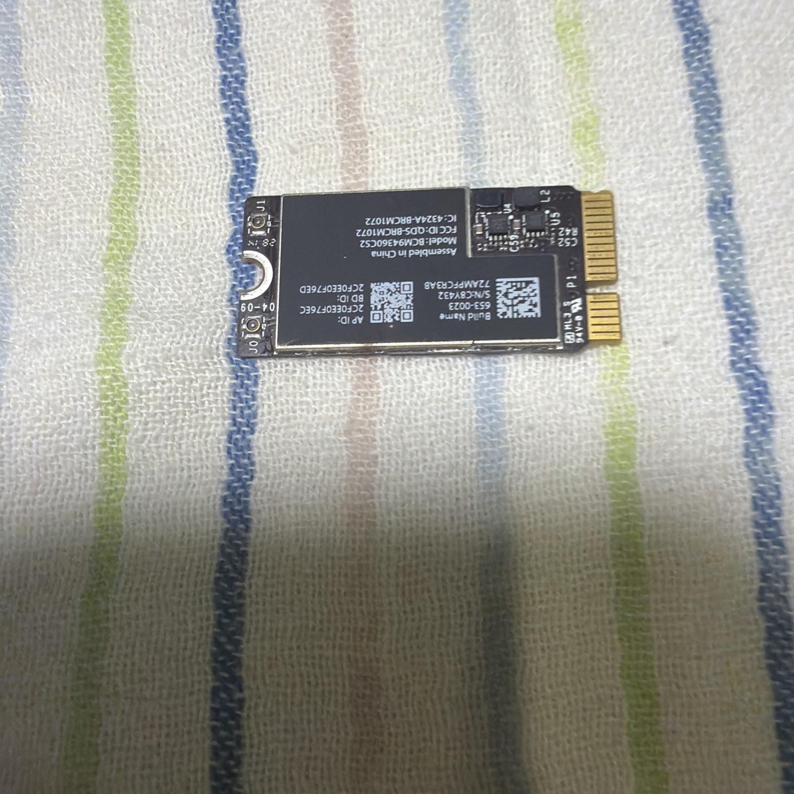 Broadcom BCM94360CS2 wireless AirPort card
