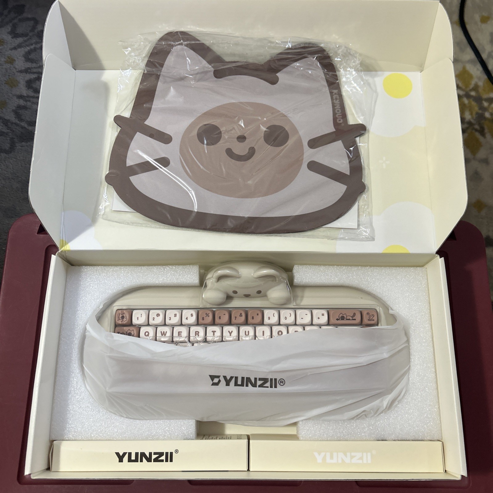 YUNZII C68 Hi-Fi Mechanical Gaming Keyboard Brand New Never Used Open Box Mint
