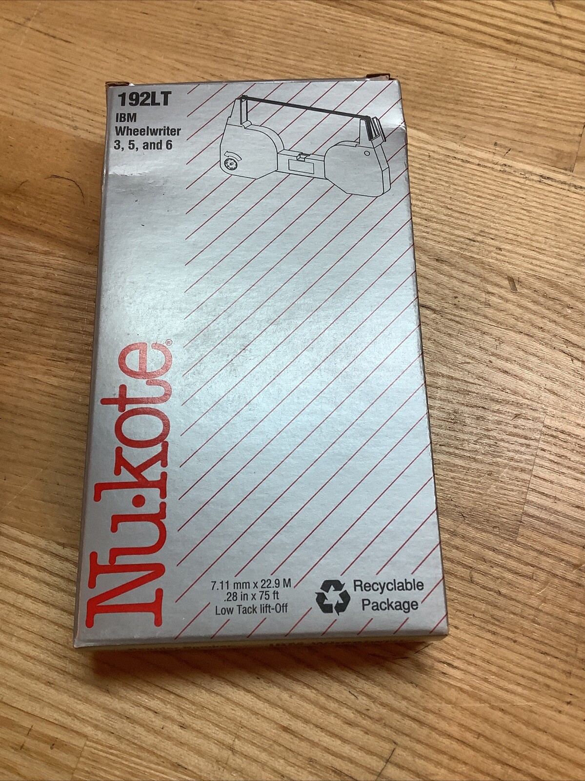 NU KOTE 192LT LIFT OFF TAPE 