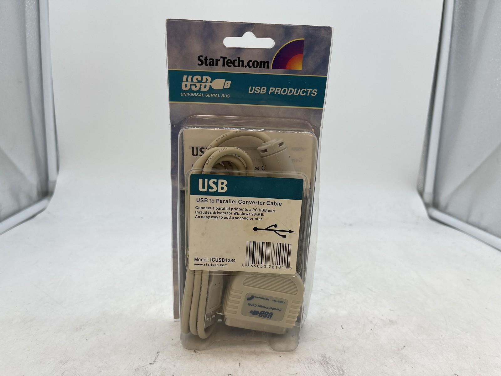 NEW StarTech ICUSB1284 6ft USB Parallel 36-Pin Centronics Printer Cable Free S/H