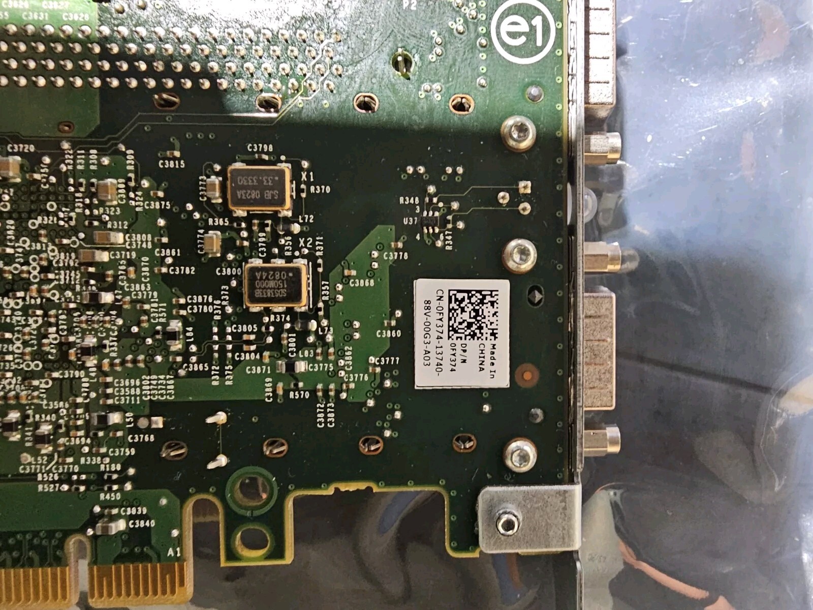 Raid Controller Dell 0FY374 Perc 6/E 512MB SAS NEW.      #z44