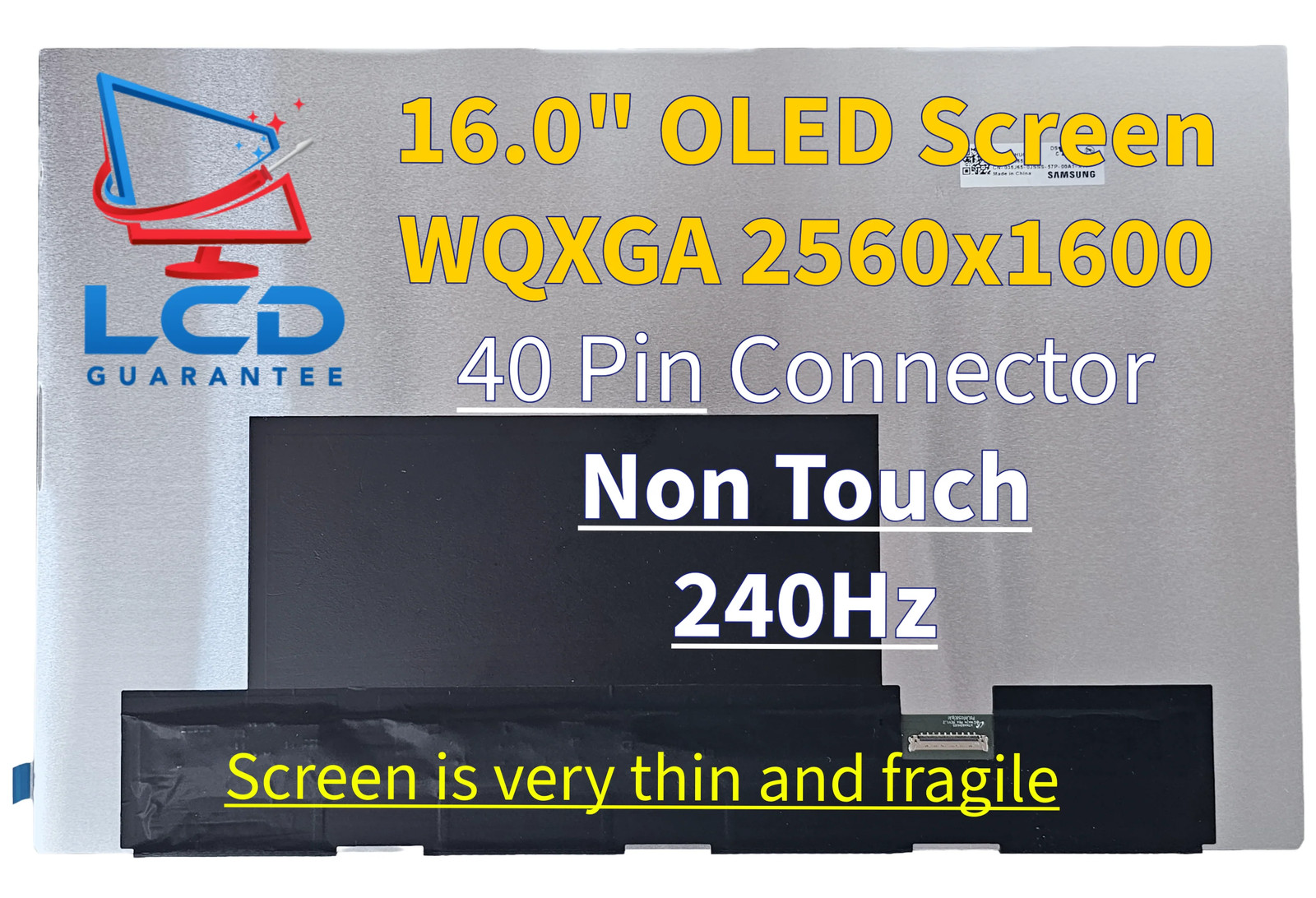Dell Alienware 16X Aurora AC16251 16" WQXGA 240Hz Non Touch Laptop OLED Screen